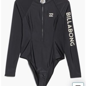 NWT Billabong Beach Babe Long Sleeve Swimsuit